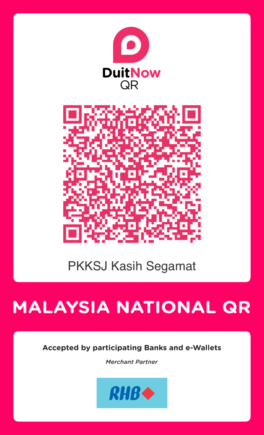 PKKSJ DuitNow QR linked to RHB account 25116000001692